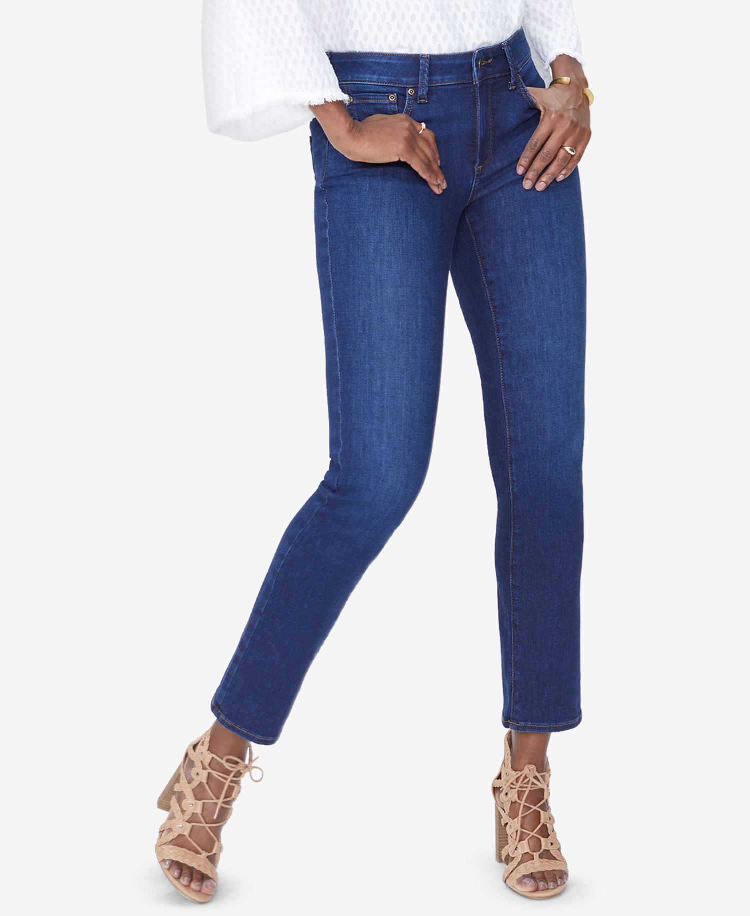Petite Sheri Tummy-Control Slim Jeans