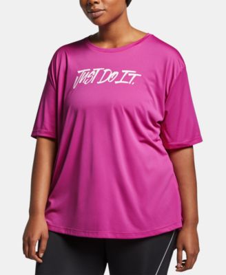 plus size nike tops