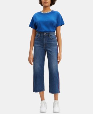 levi's mile high cropped wide leg