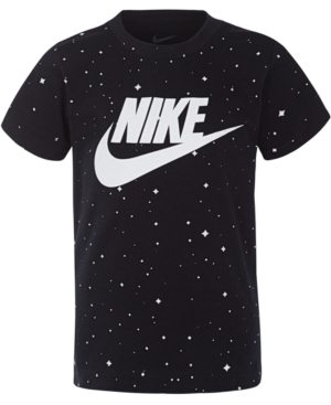 image of Nike Little Boys Futura Stars Logo T-shirt