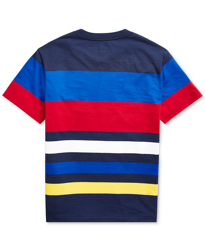 Polo Ralph Lauren Big Boys Striped Cotton Jersey T-Shirt & Reviews ...