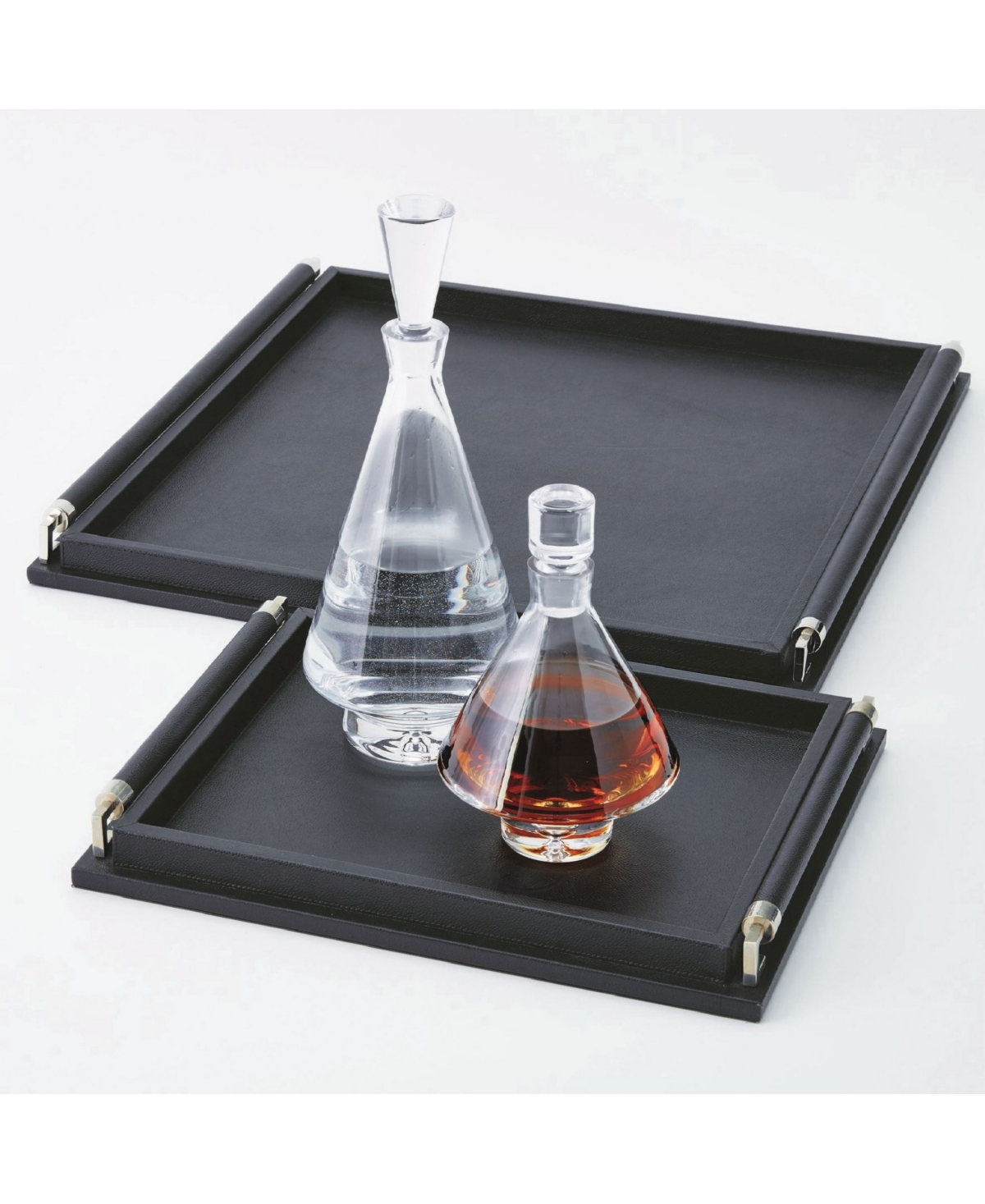 Global Views Wrapped Handle Tray Small