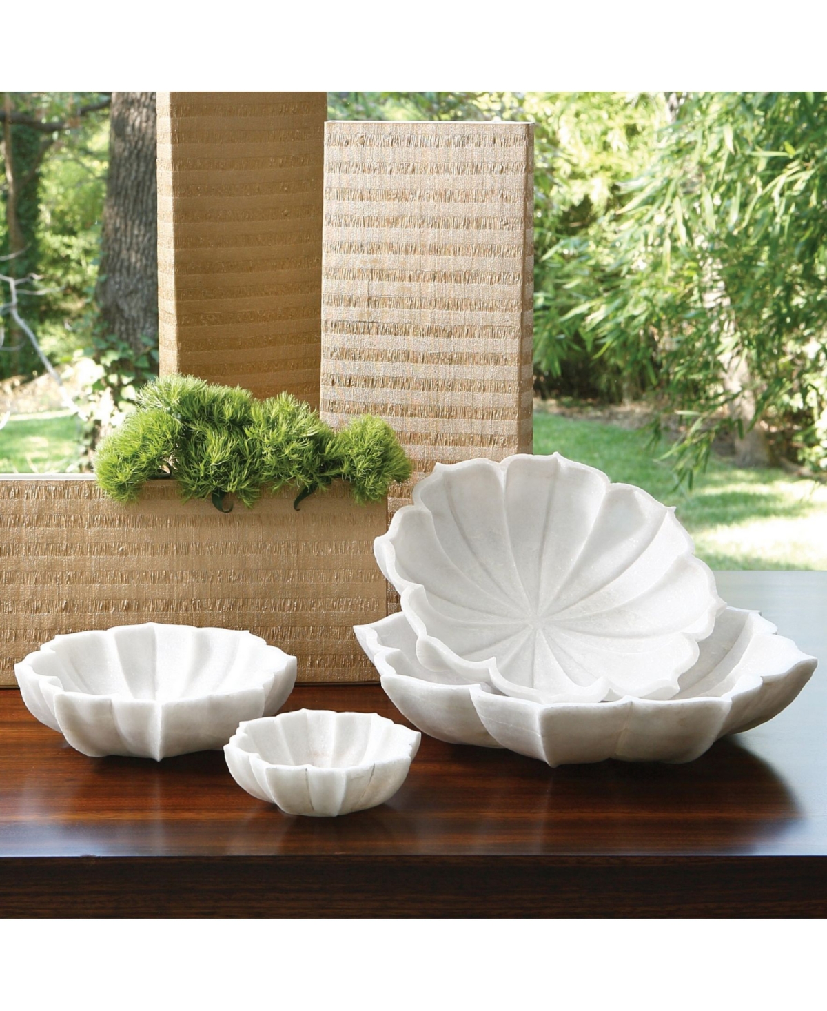 Marble Petal Bowl Small