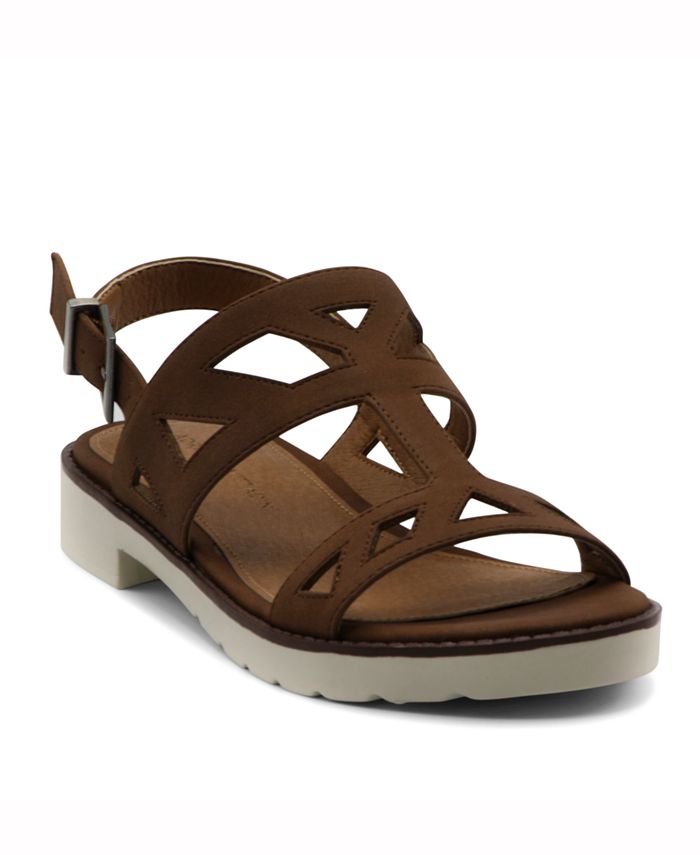 adrienne vittadini flat sandals