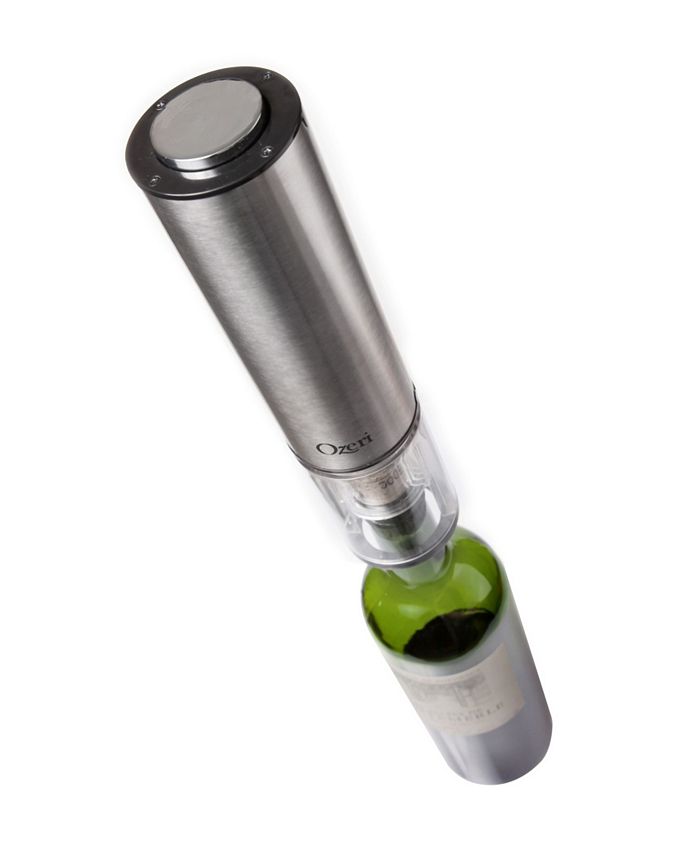 Ozeri Extravo Electric Wine Opener in Stainless Steel with Auto