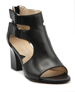 image of Adrienne Vittadini Rea Block Heel Sandals Women-s Shoes