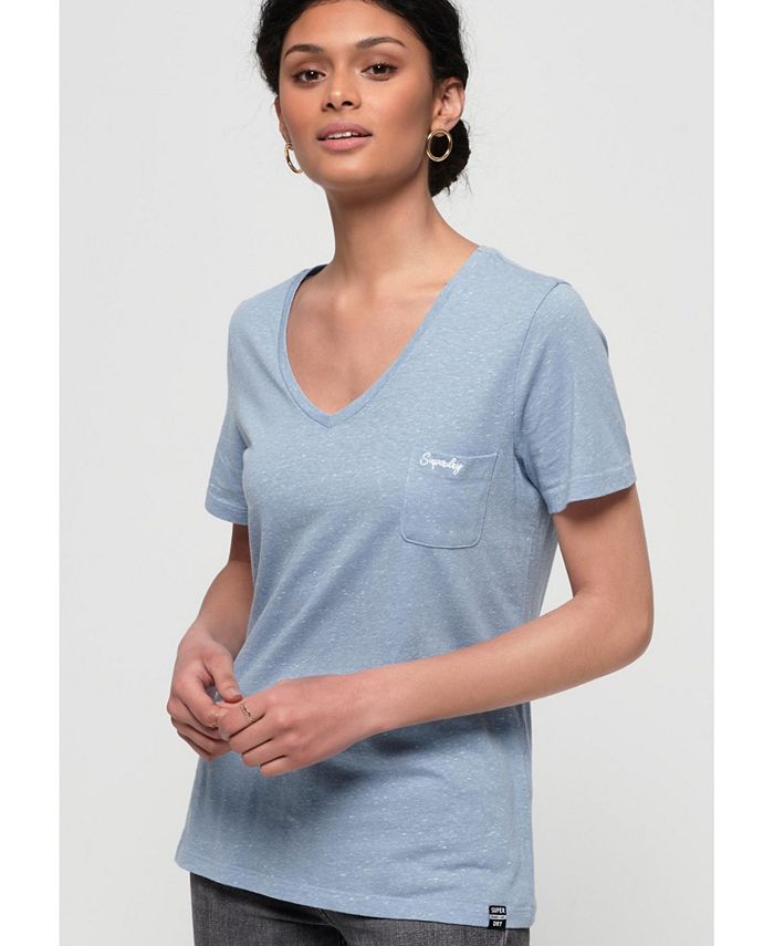 Superdry Orange Label Essential Vee Neck T-Shirt - Macy's