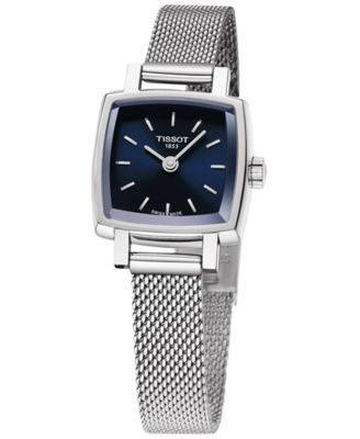 Women's Swiss T-Lady Lovely Stainless Steel Mesh Bracelet Watch 20mm