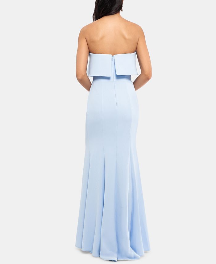 Strapless deals popover dress