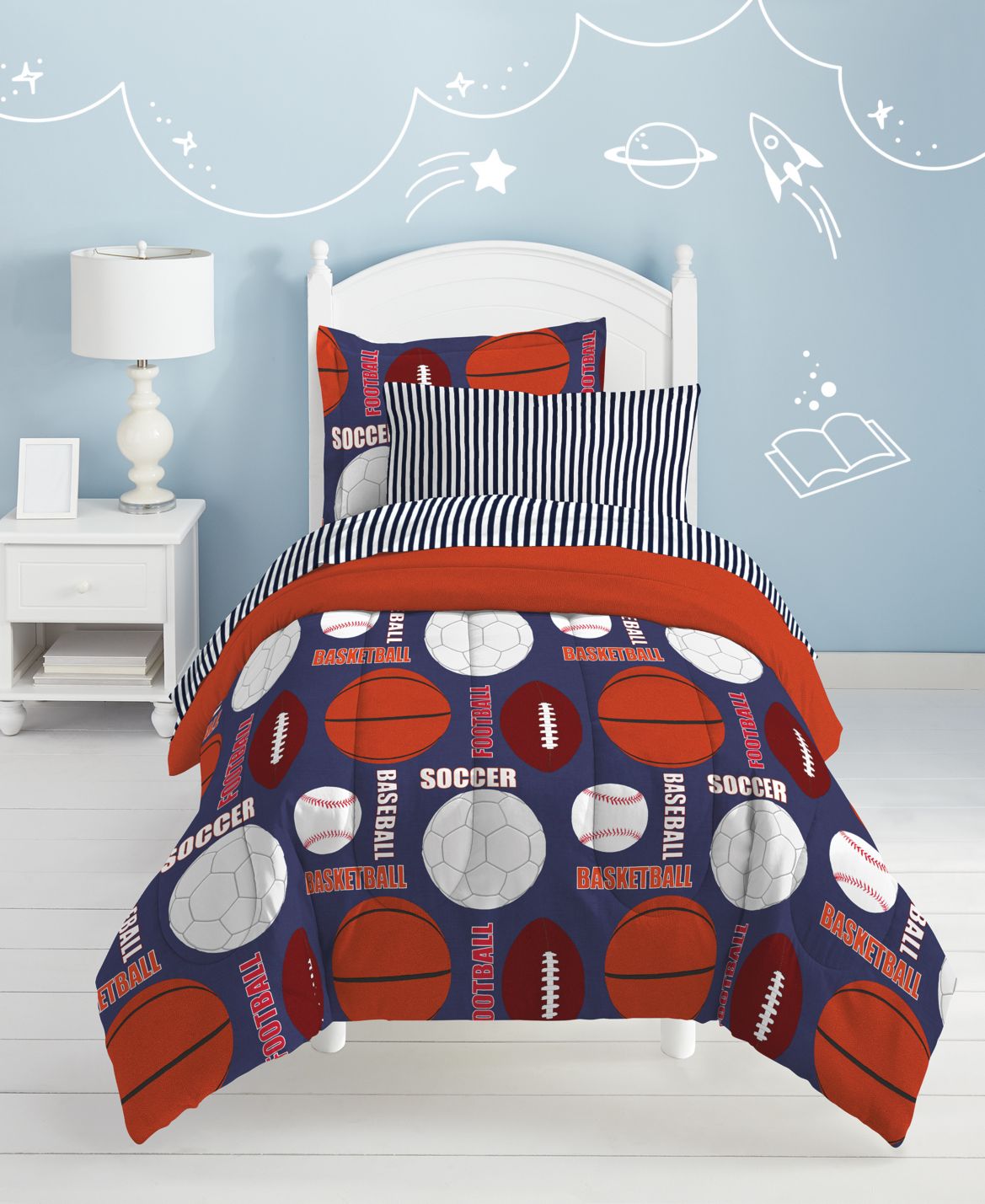 Sports bedding