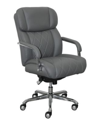 Sutherland Quilted Leather Office Chair