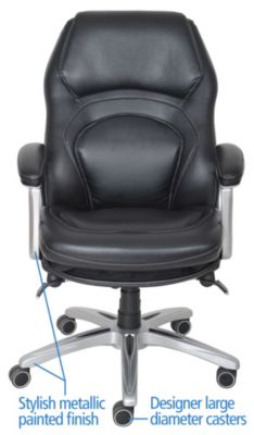 Wellness Executive Leather Office Chair