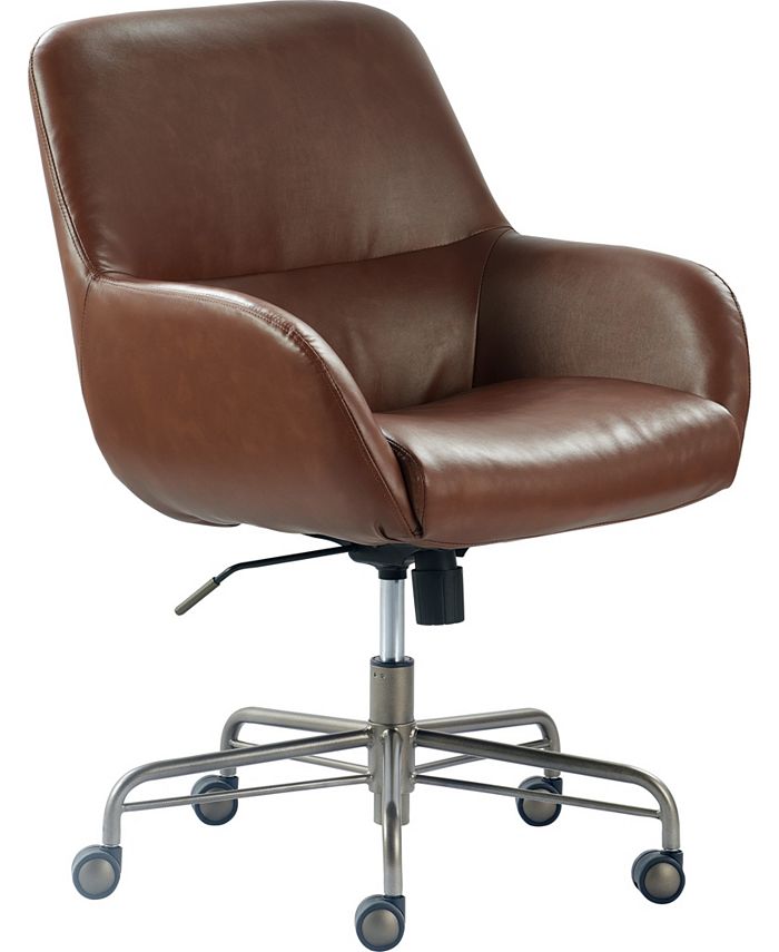 Tommy Hilfiger - Forester Leather Office Chair, Quick Ship