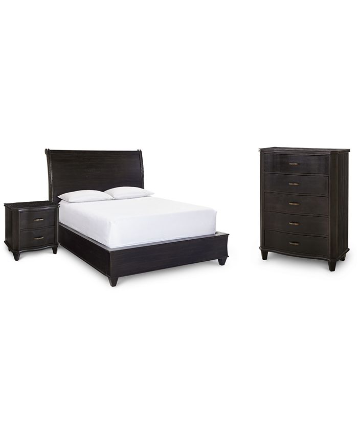 Furniture Closeout! Philip Bedroom Furniture, 3Pc. (California King Bed, Nightstand & Chest