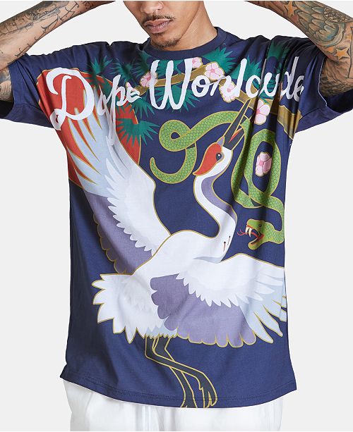 Dope Men S Crane Graphic T Shirt Reviews T Shirts Men