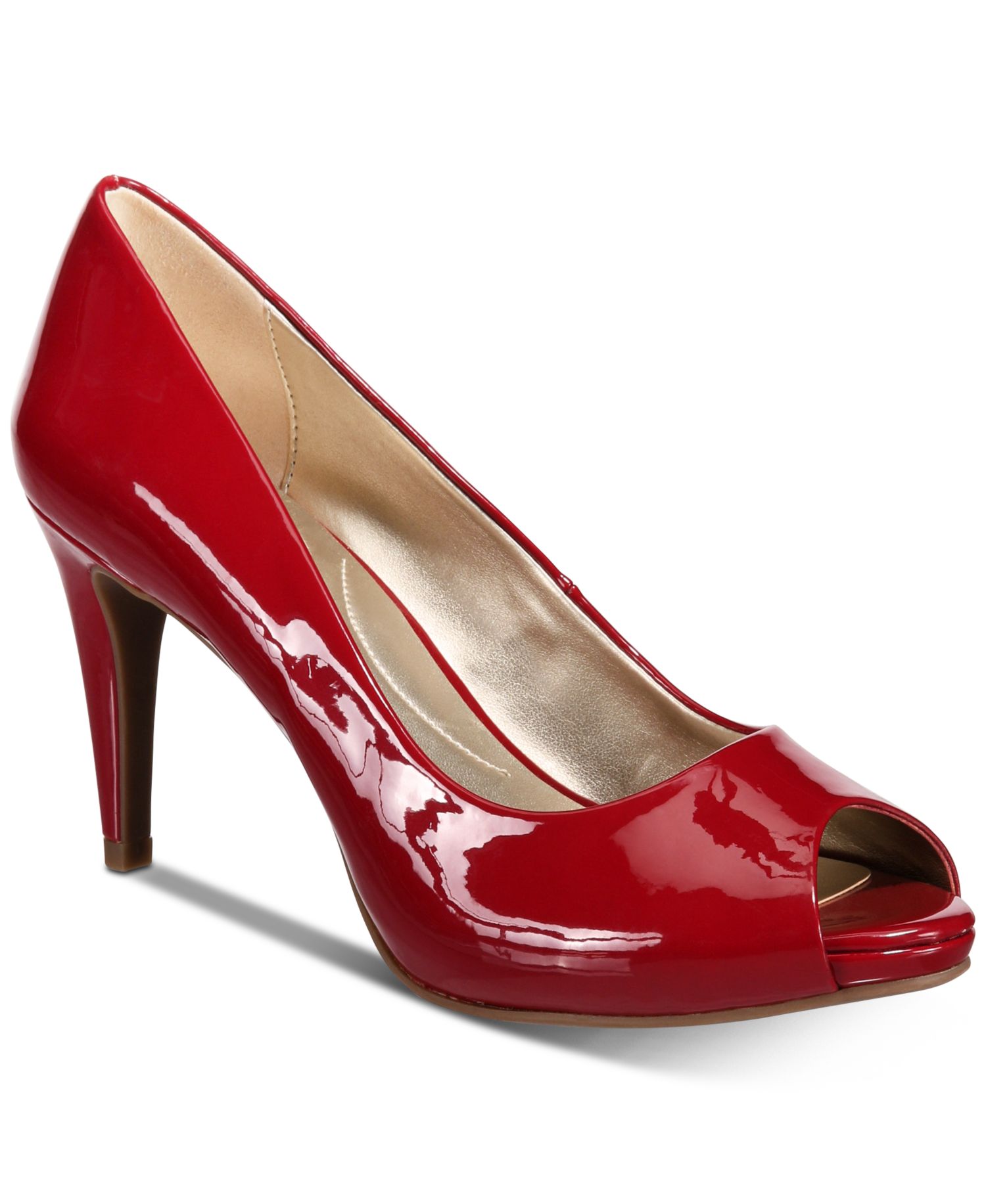 Women's Rainaa Peep Toe Platform Stiletto Pumps