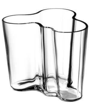 Iittala Vase, Clear Aalto Small