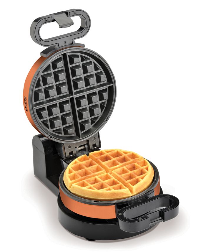 Toastmaster Low Profile Copper Flip Waffle Maker Macy's