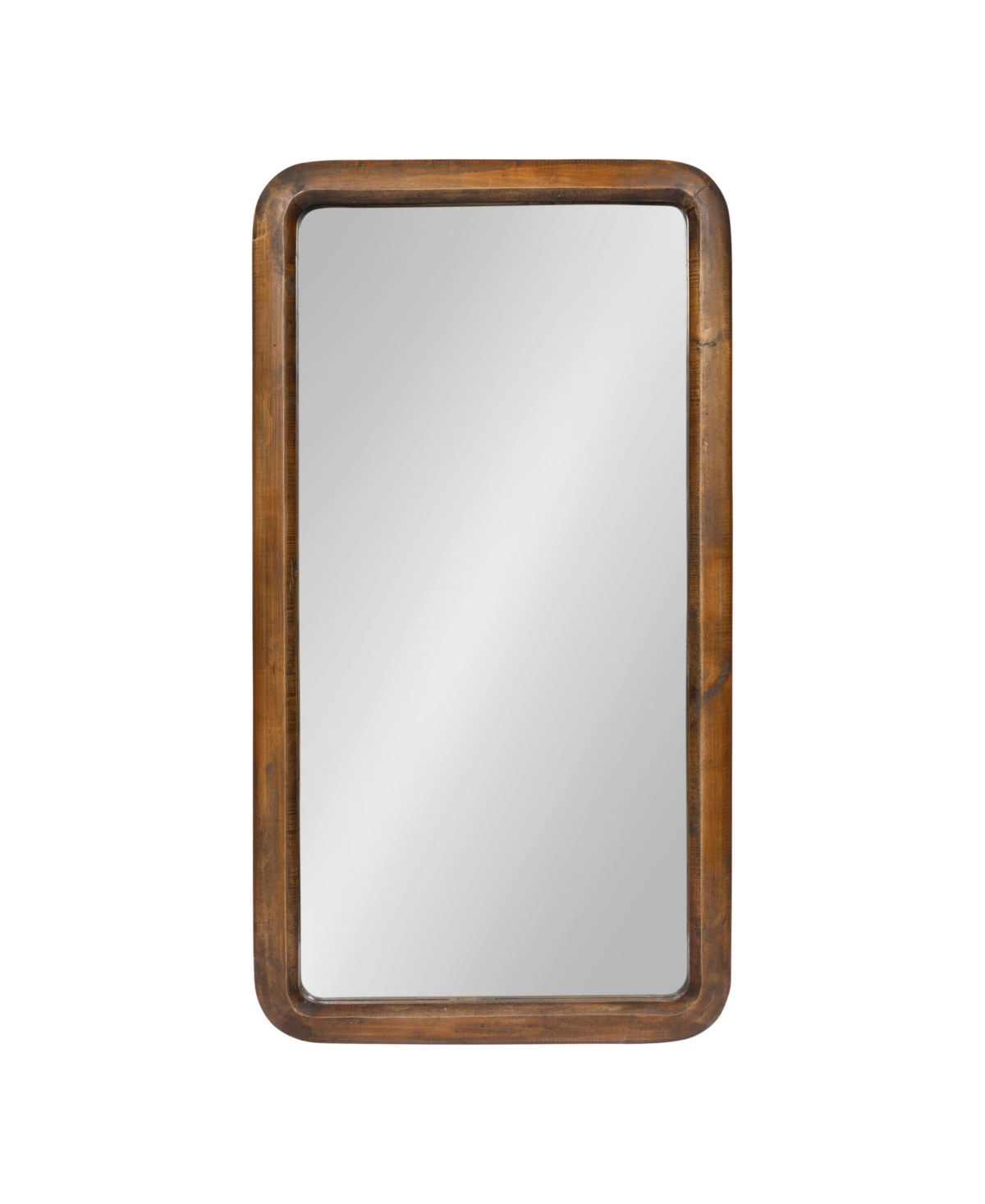 Pao Framed Wood Wall Mirror - Medium Bro