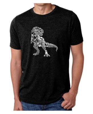 LA Pop Art Mens Big and Tall Premium Blend Word Art T-Shirt - Dinosaur ...