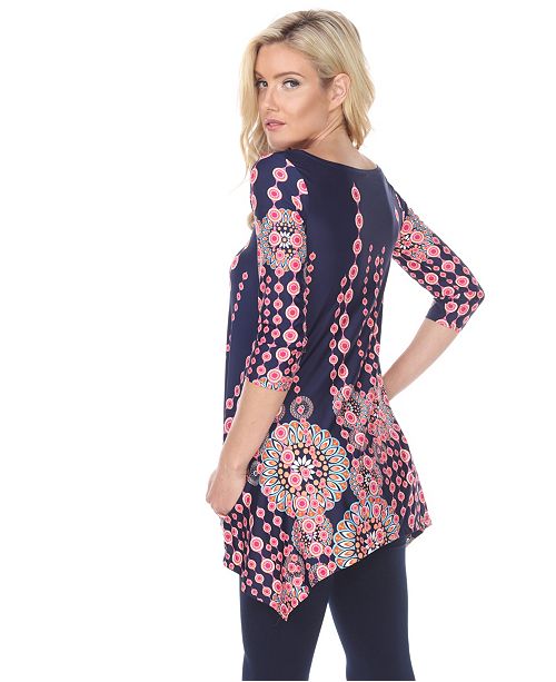White Mark Women's Rella Tunic & Reviews - Tops - Women - Macy's