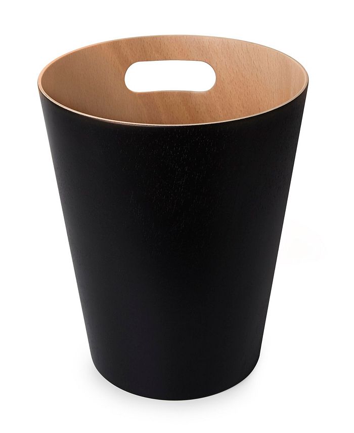 Umbra 2G Woodrow Waste Basket Macy's