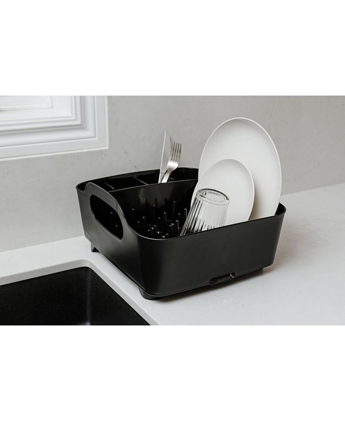 Umbra Lightweight Self Draining Kitchen Sink Counter Dish Drying Rack