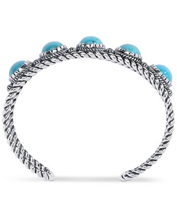 American West - Turquoise Cuff Bracelet (25-3/8 ct. t.w.) in Sterling Silver
