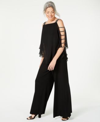 msk cold shoulder jumpsuit