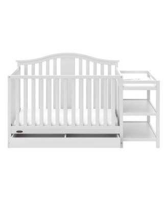 Storkcraft Graco Solano 4 In 1 Convertible Crib And Changer With