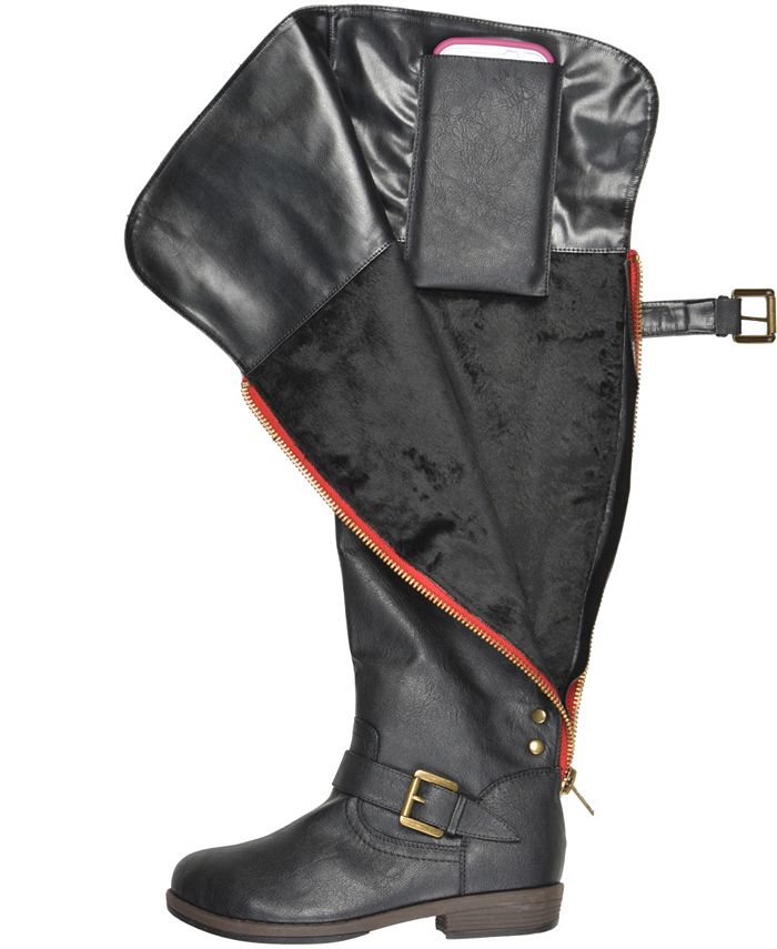 kane wide calf over the knee boot