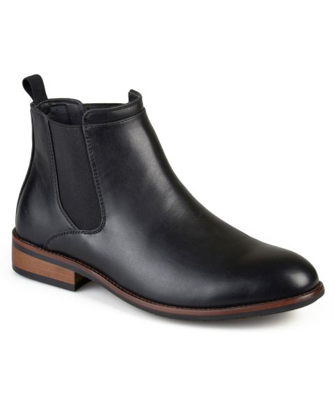 Мужские ботинки Vance Co. Landon Dress Boot, цвет: Чёрный