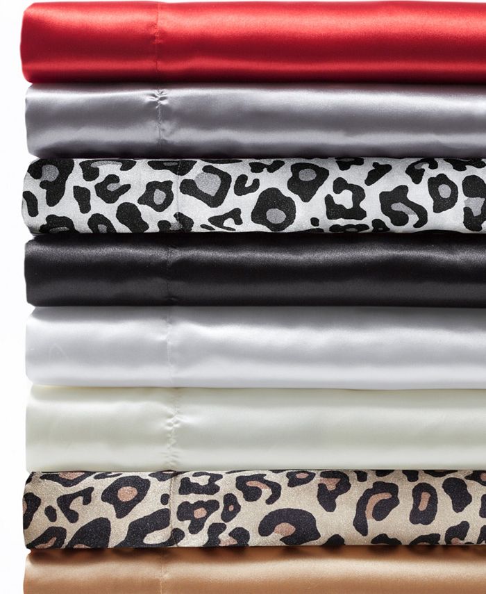 Elite Home Luxurious Satin California King Sheet Sets Macy's