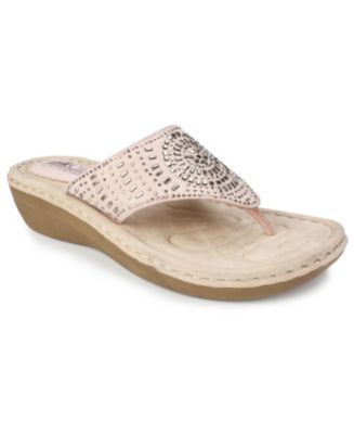 Cliffs by White Mountain Cienna Comfort Thong Sandals & Reviews ...