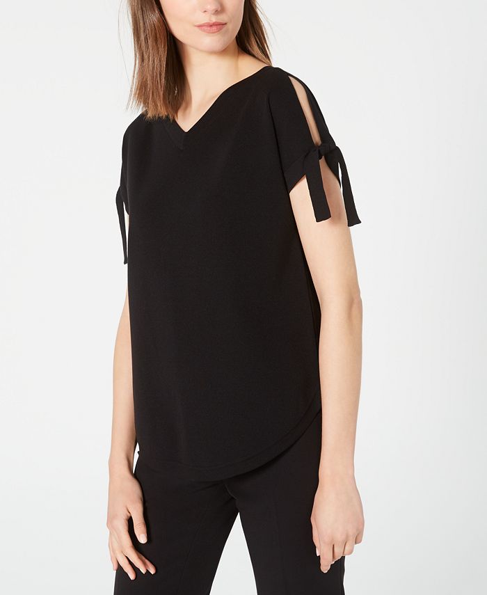 Open shoulder hotsell criss cross sweater