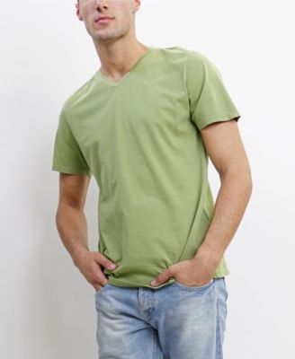 TMV002CJ Mens Cotton Jersey Short-Sleeve V-Neck T-Shirt