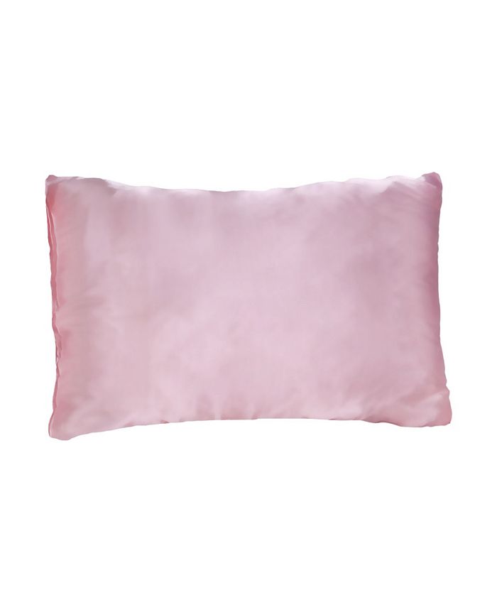 Morning Glamour Satin Standard Solid Pillowcases 2 Pack Macy's