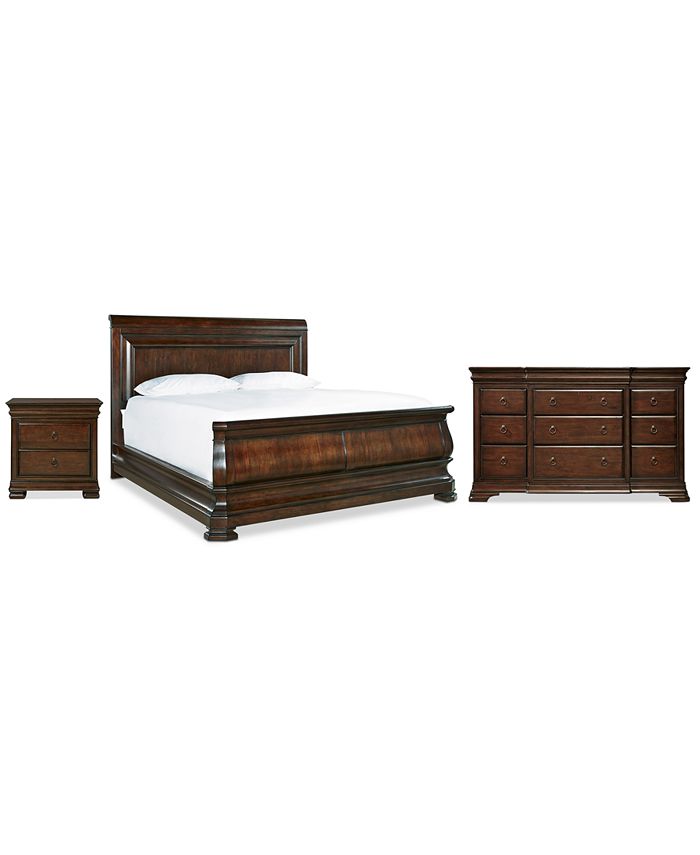 Furniture Reprise Cherry Bedroom, Cherry King Bed