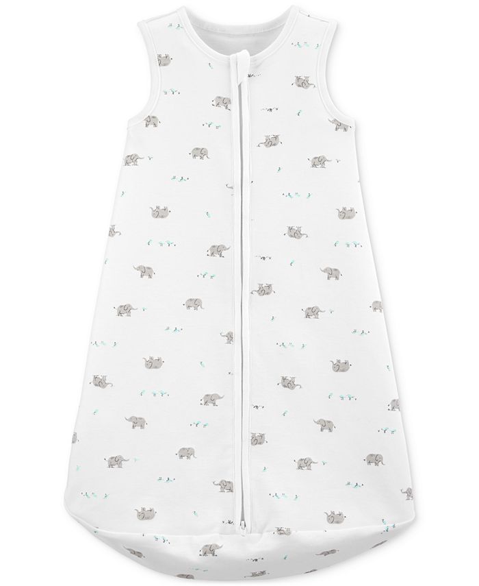 Carter's Baby Boys or Girls ElephantPrint Cotton Sleep Bag Macy's