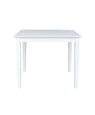 Solid Wood Top Table - Dining Height
