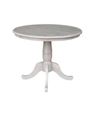 36" Round Top Pedestal Table - 28.9"H