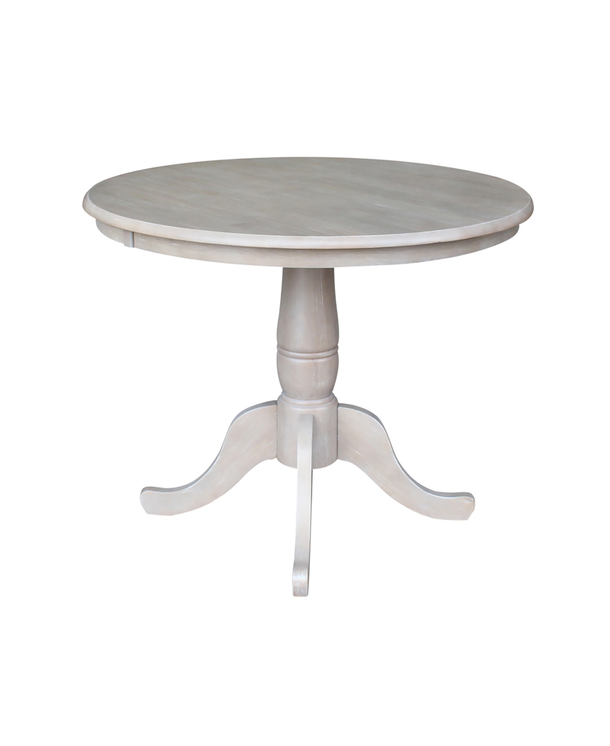 International Concepts 36" Round Top Pedestal Table