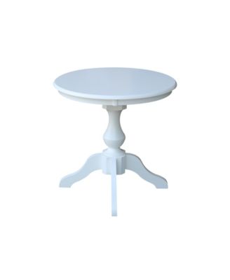 International Concepts 30" Round Top Pedestal Table- 28.9"H
