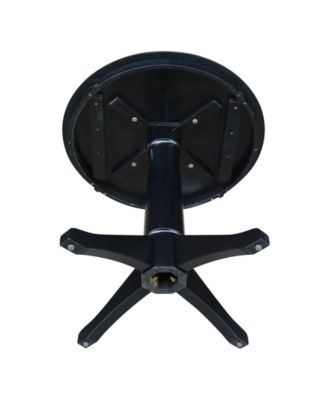 30" Round Top Pedestal Table- 28.9"H