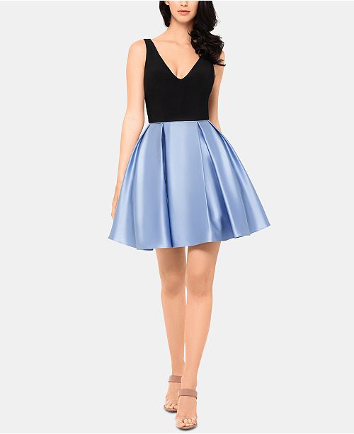 Betsy Adam Short Fit Flare Dress Reviews Dresses Women