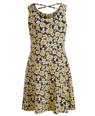 macys sunflower dress