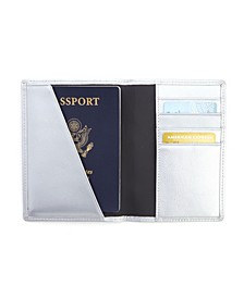 RFID Blocking Leather Passport Wallet