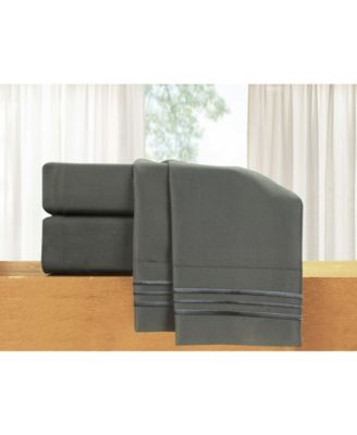 Luxury Soft Solid 6-Pc. Sheet Set, Queen