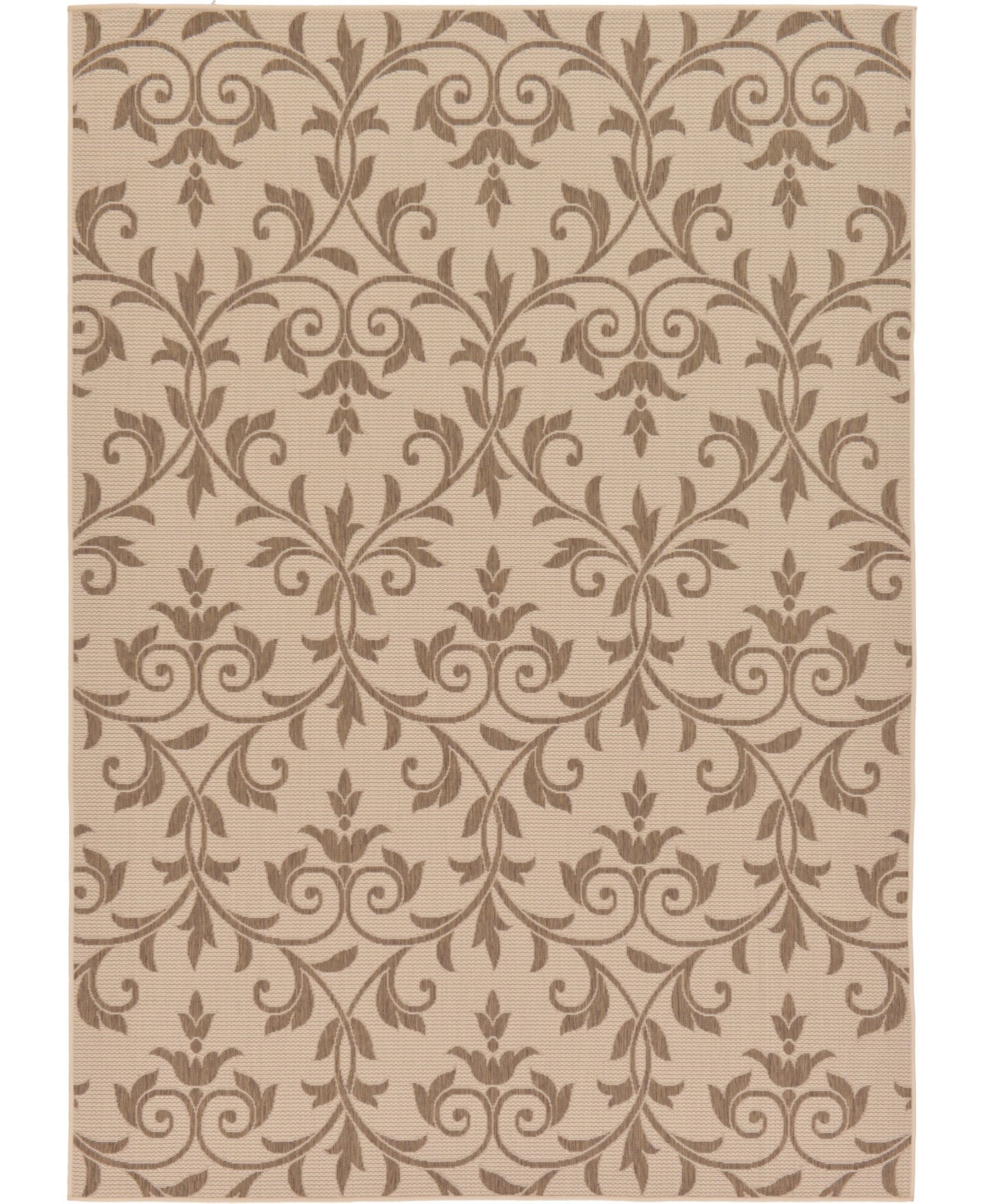 Bayshore Home Outdoor Pashio Pas5 7' x 10' Area Rug - Beige