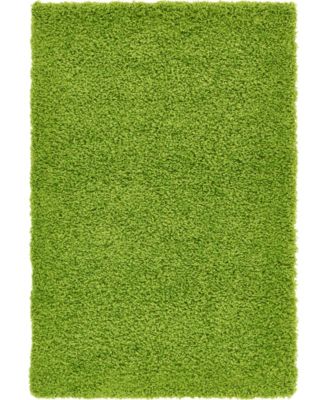 Solid Shag SS1 Area Rug Collection